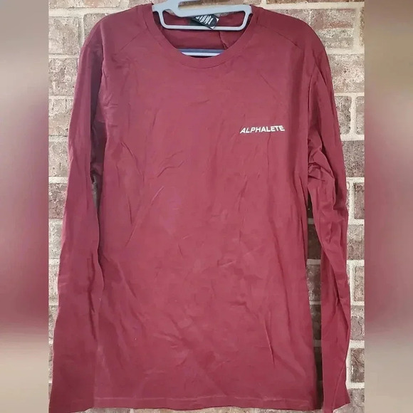 Alphalete RhapsodybCollection Men Long Sleeve Tee Size Small - Picture 1 of 4